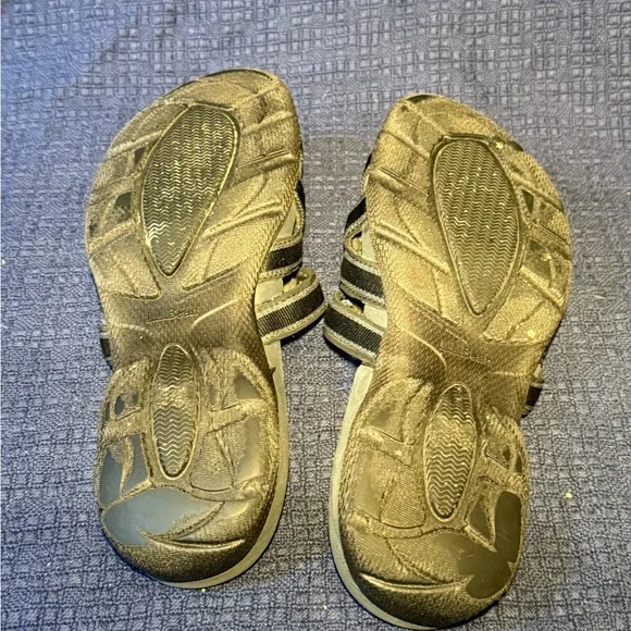 LL Bean Boothbay Waterproof Black Slide Slip On Sandals - Picture 5 of 6